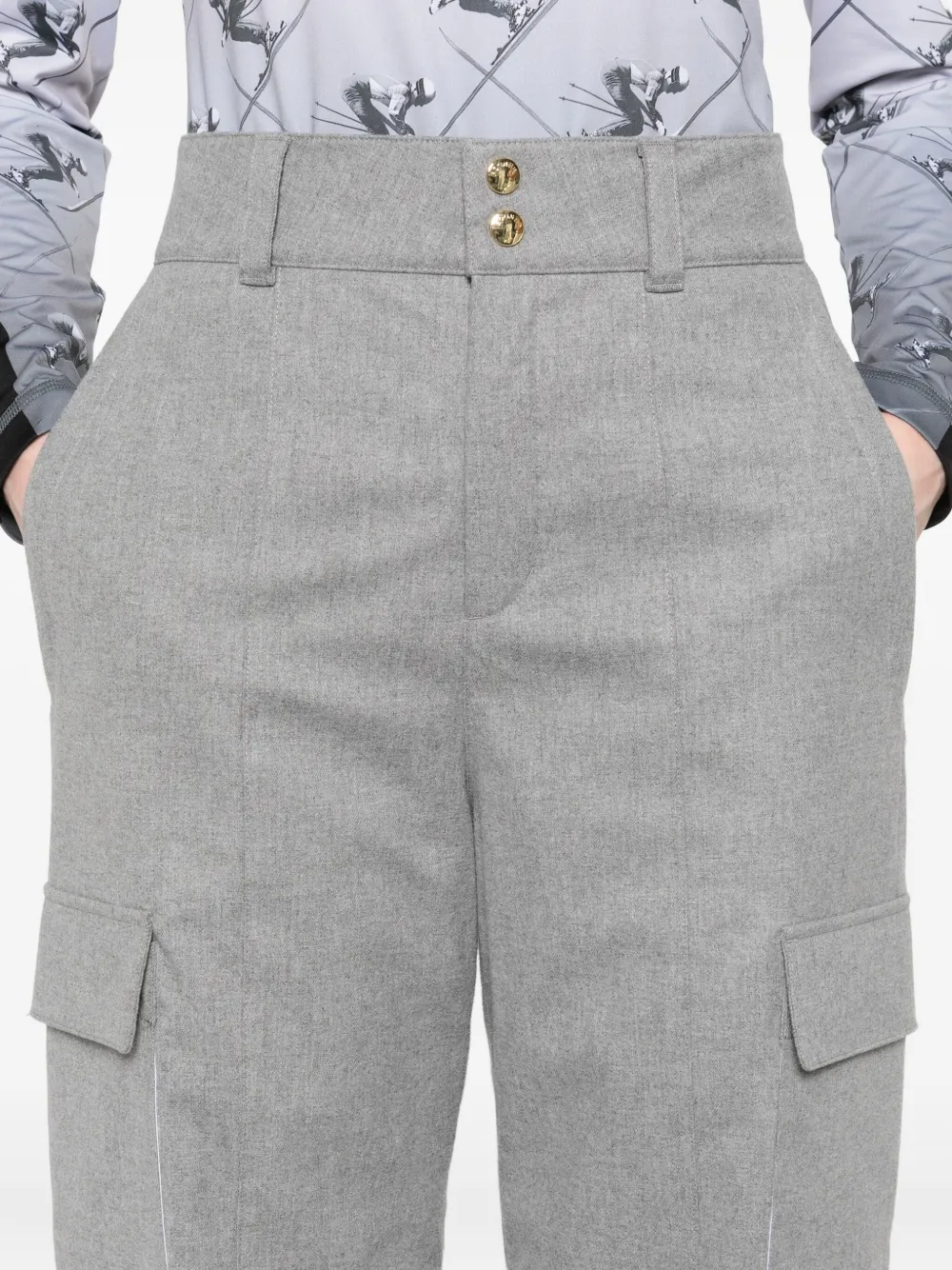 BOGNER Luca ski-broek met wijde pijpen Grijs