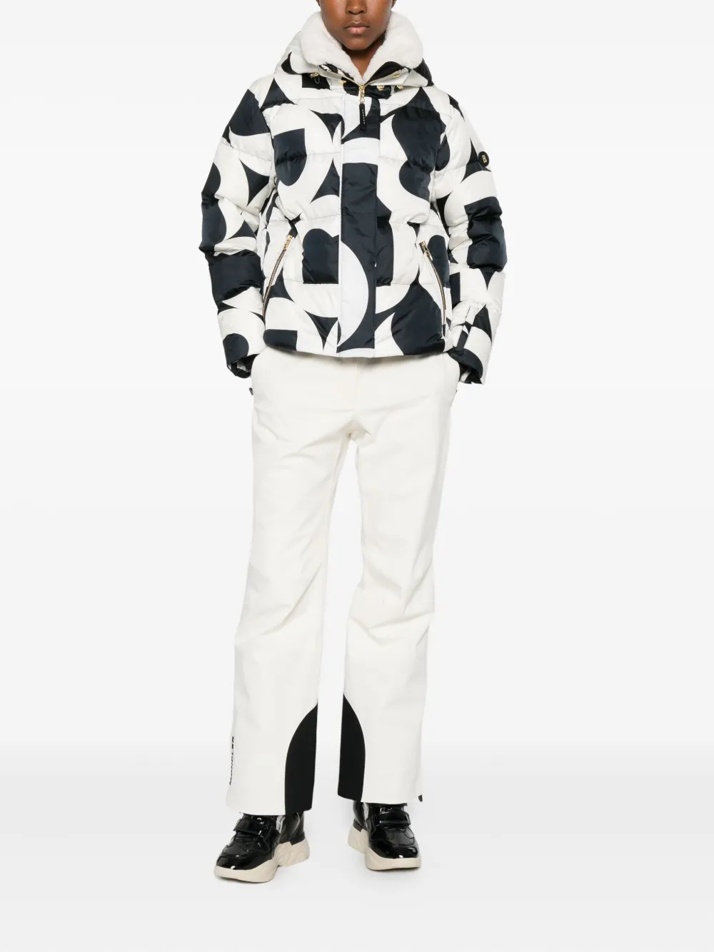 Bogner Maja Ski Jacket In Animal Print