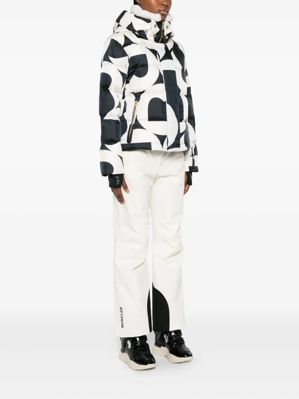 Bogner Maja Ski Jacket In Animal Print