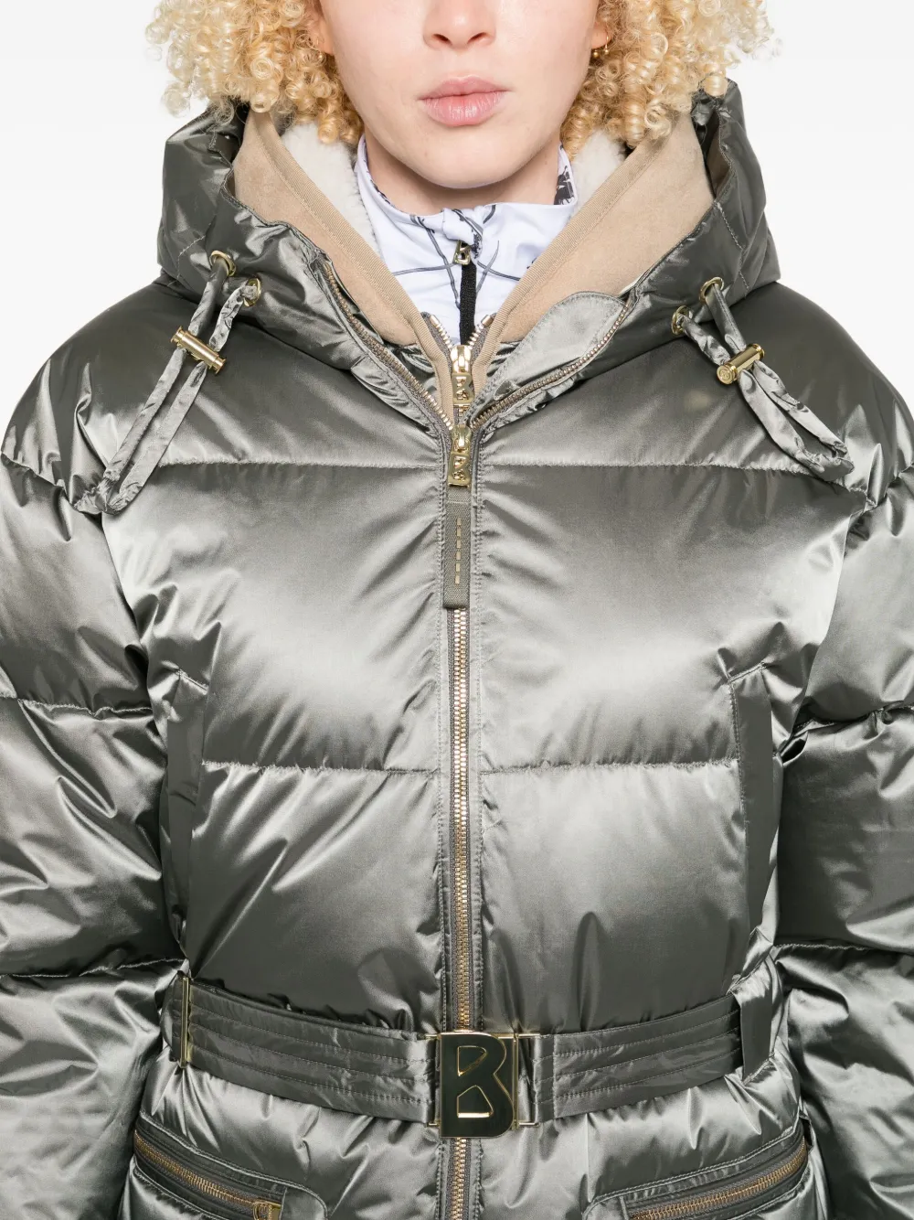Bogner Lyra Ski Jacket In Gray