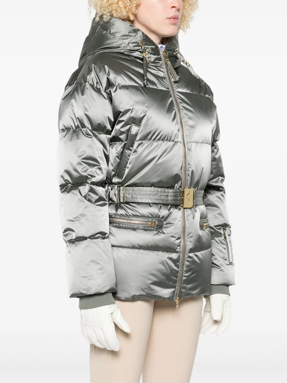 Bogner Lyra Ski Jacket In Gray