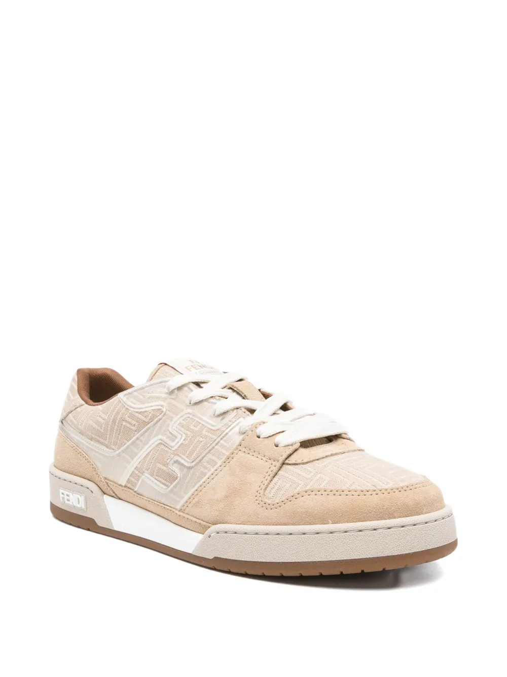 FENDI FF Match low-top sneakers Neutrals