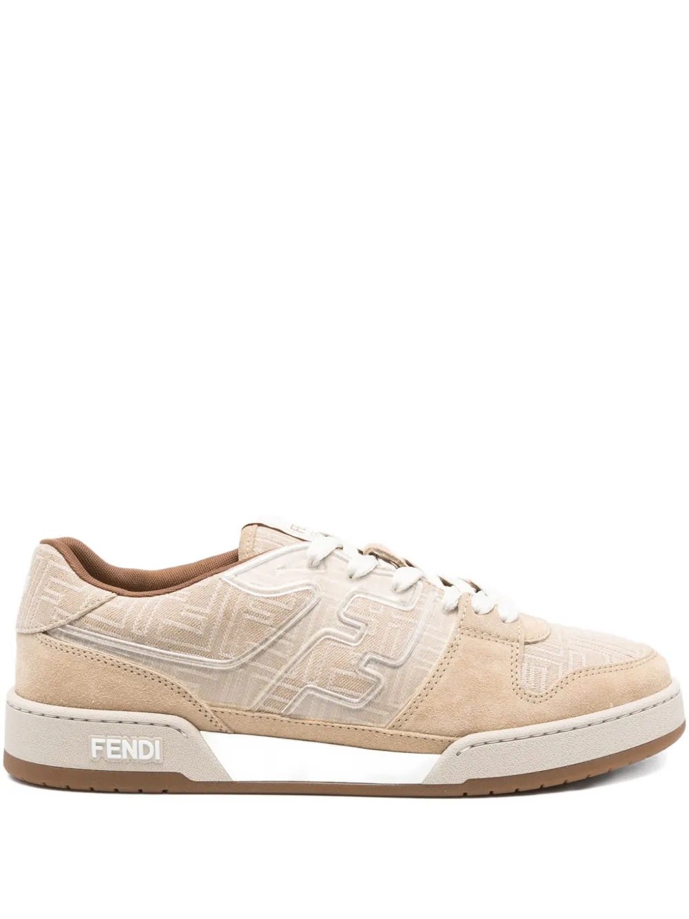 FENDI FF Match low-top sneakers Neutrals