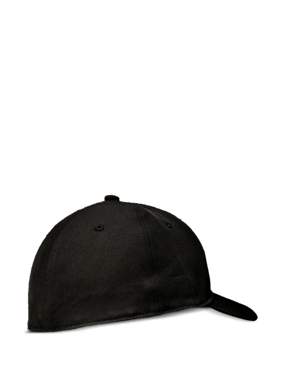 C.P. Company Honkbalpet met logopatch - Zwart
