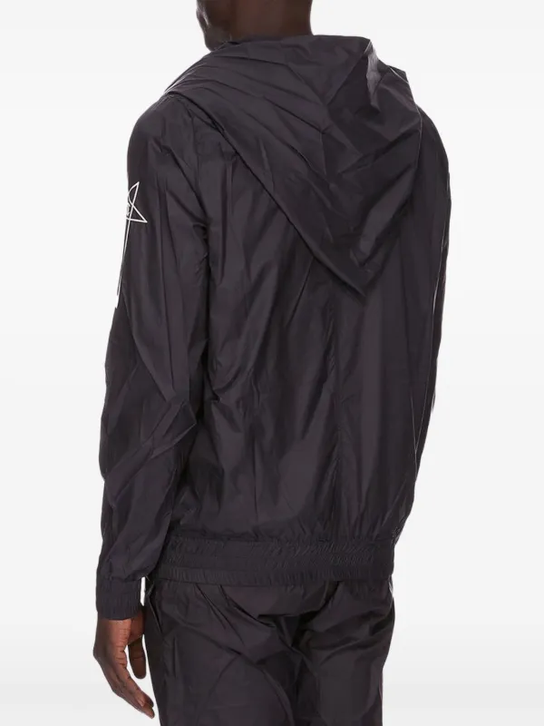 リックオウエンス　チャンピオン　マウンテン　ジャケット Rick Owens X Champion Mountain フーデッド ジャケット | ブラック