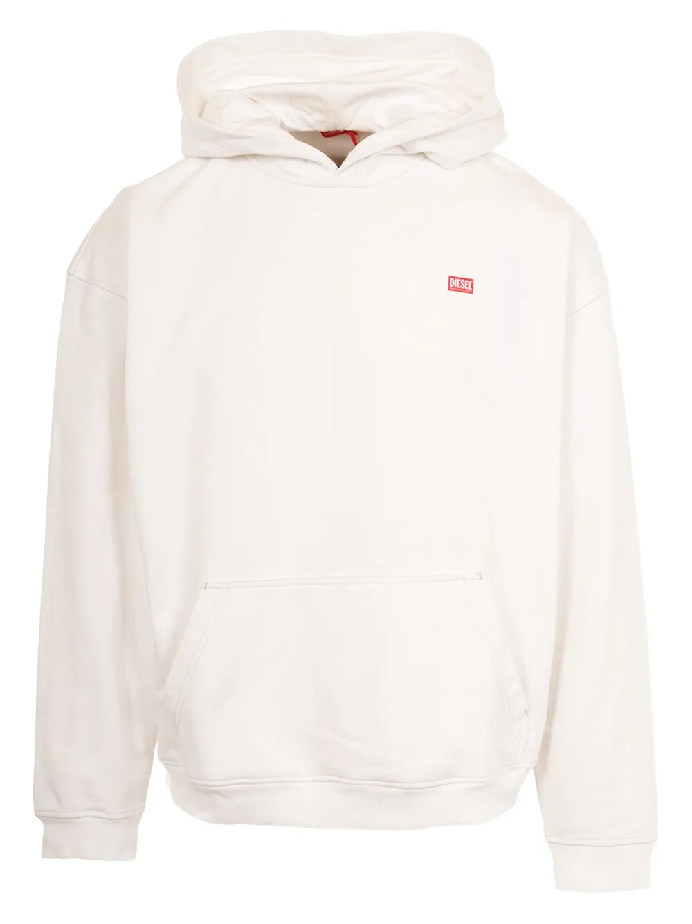 Diesel Hoodie met print Wit