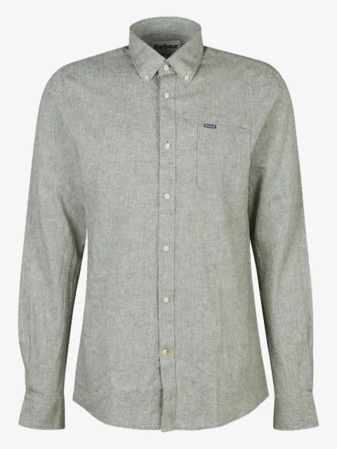 Barbour ボタン シャツ