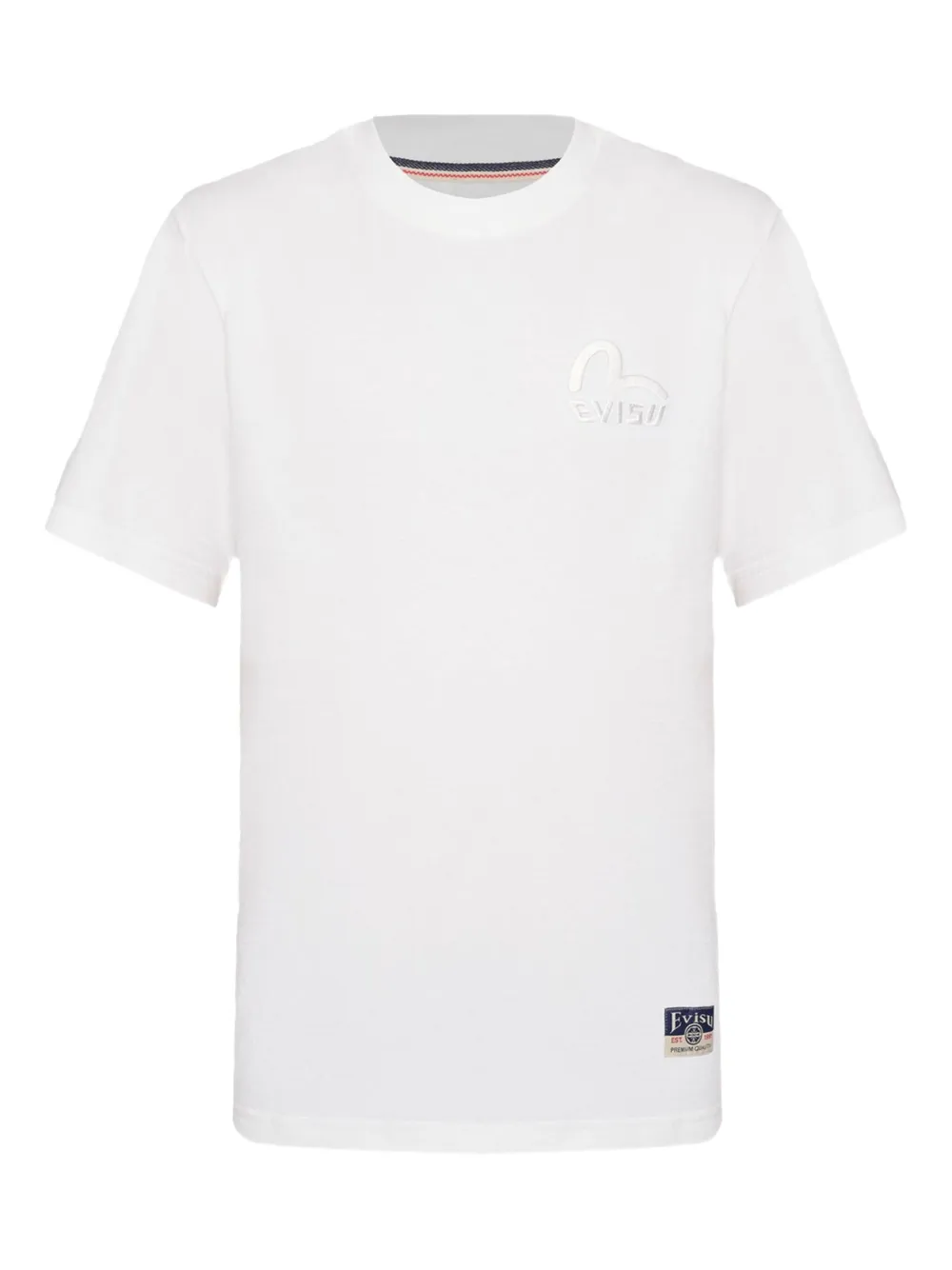 EVISU playera con logo bordado | blanco | Image 1