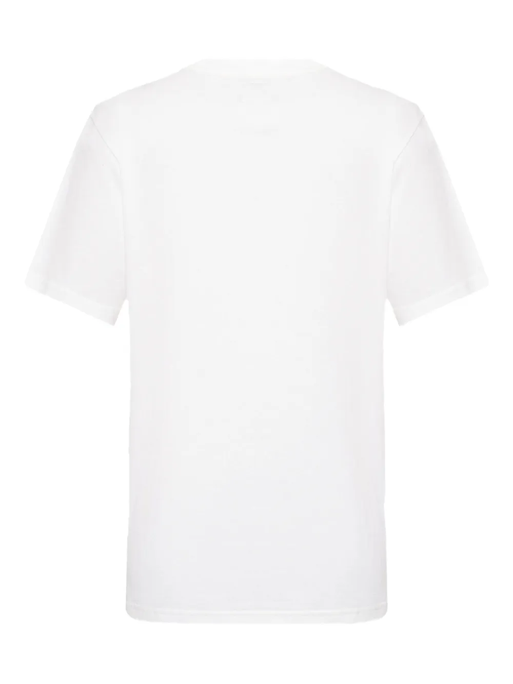 EVISU T-shirt met geborduurd logo - Wit