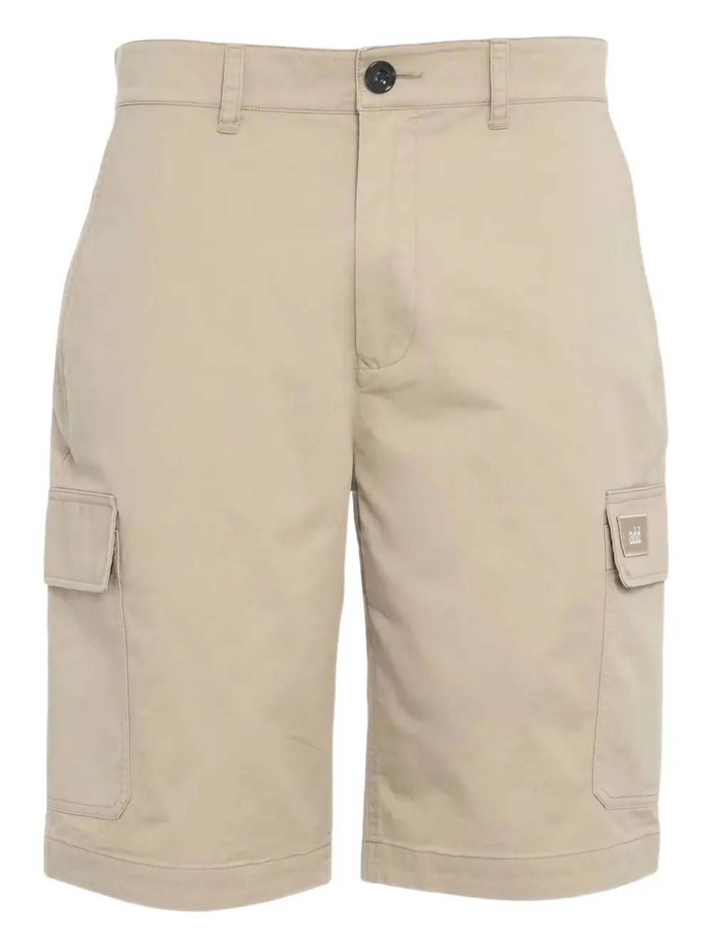 cargo-pocket cotton shorts