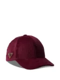 Prada corduroy baseball cap - Red