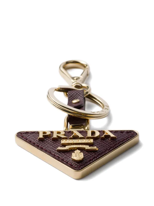 nobumari418様PRADA PORTA CHIAVI SAFFIANO Prada Chaveiro De Couro Saffiano | Vermelho | FARFETCH BR