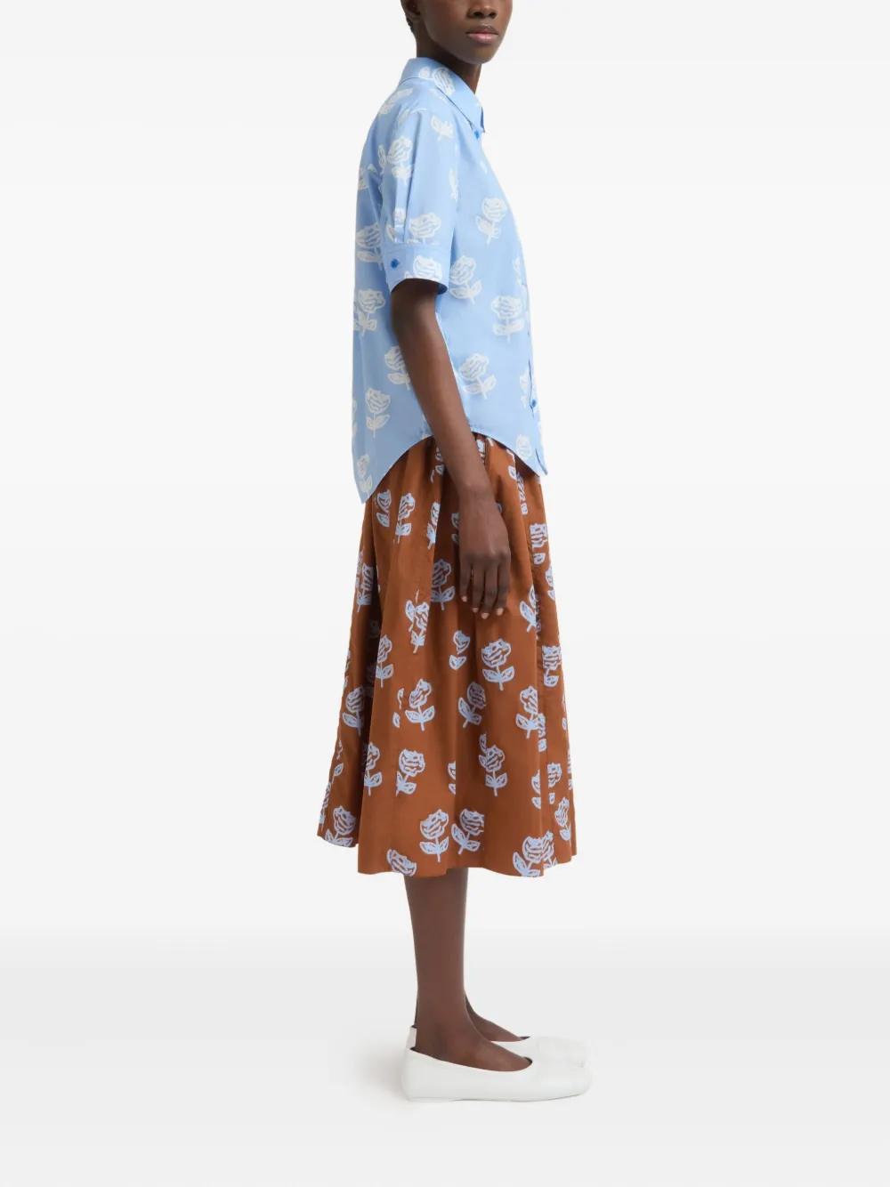 Marni Sprayed Roses-print shirt | Shirts | Image 2