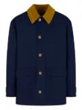 Marni button-up coat - Blue