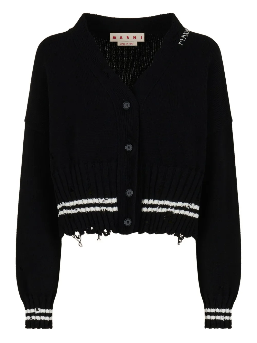 Marni cárdigan con cuello en V | negro | Image 1