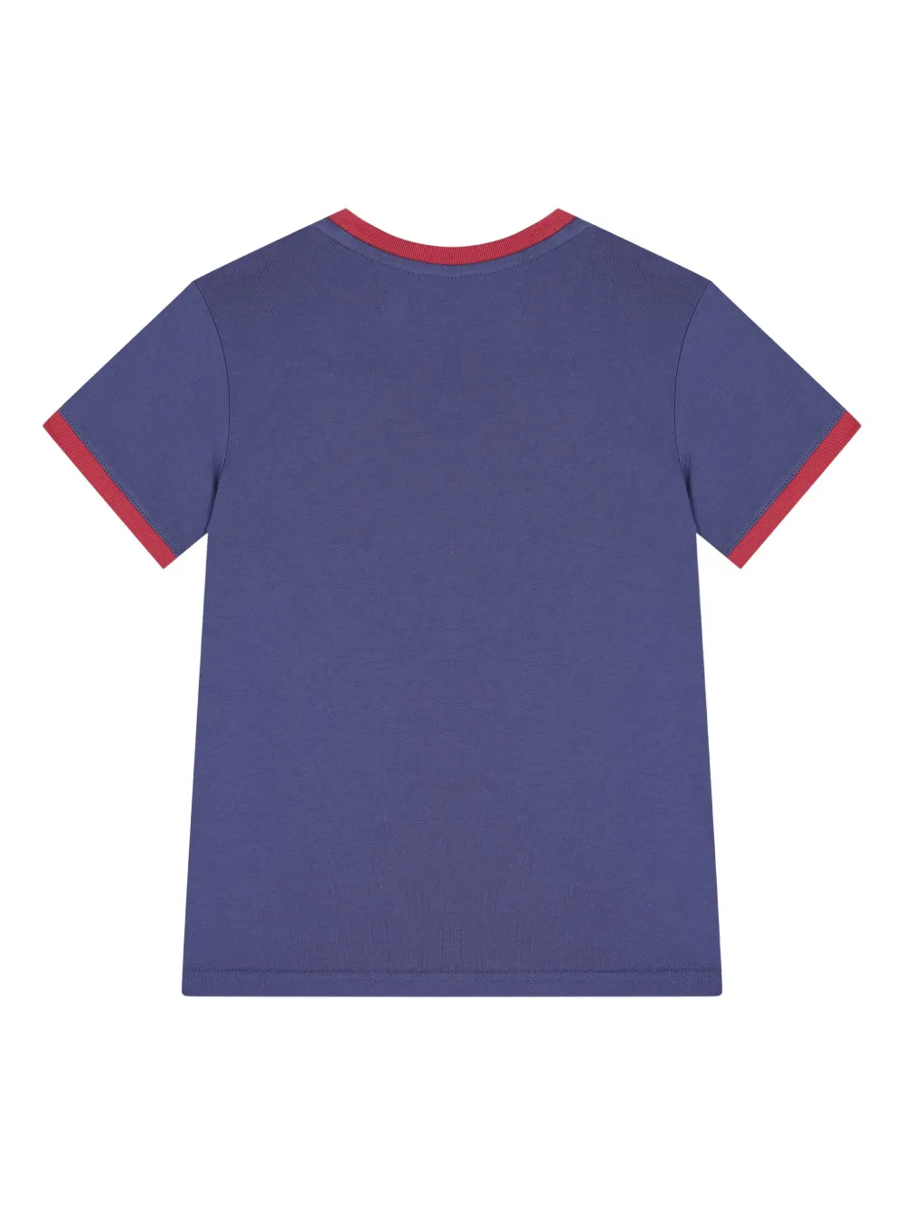POLO RALPH LAUREN KIDS T-shirt met contrasterende afwerking Blauw