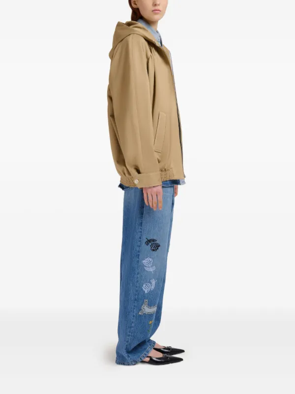 Marni Embroidered Jeans | Blue | FARFETCH Marni Embroidered Jeans | Blue | FARFETCH