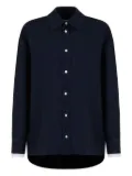 Marni virgin-wool shirt - Blue