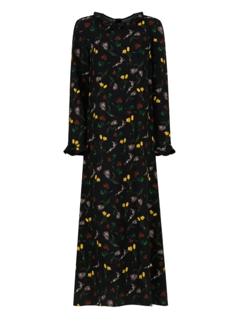 Marni floral-print maxi dress
