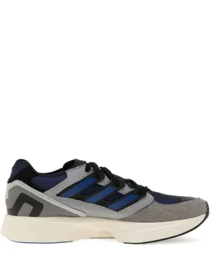 Adidas Run 84 three-stripe Mesh Sneakers | Green | FARFETCH