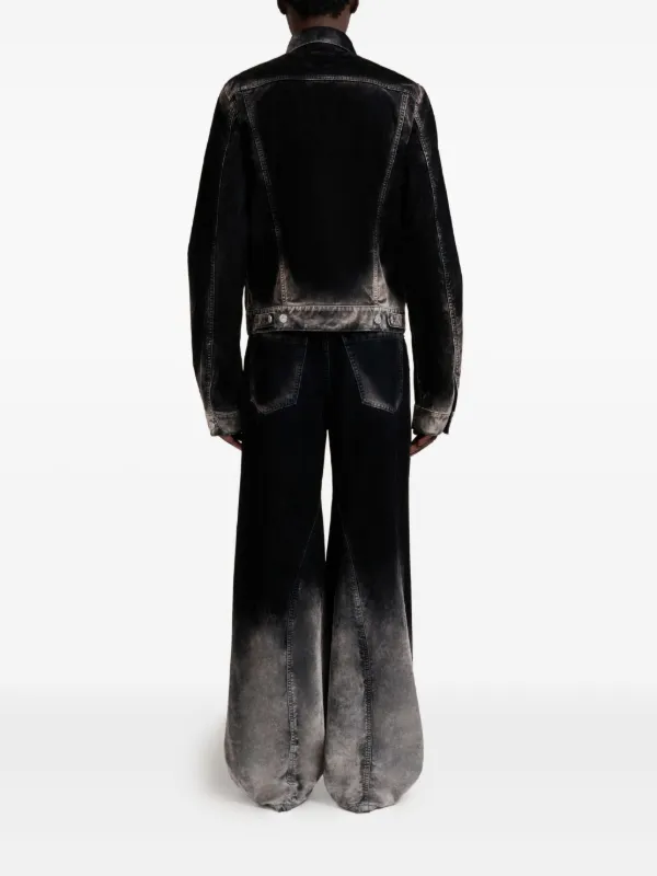 Marni グラデーション デニムジャケット | ブラック | FARFETCH JP