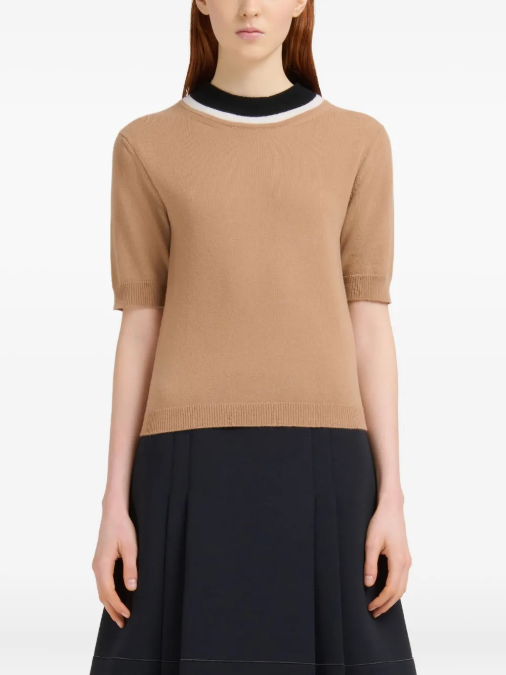 Marni two-tone knitted top | T-shirts & Jerseys | Image 2