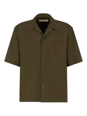 Sacai ショートスリーブ シャツ | グリーン | FARFETCH JP