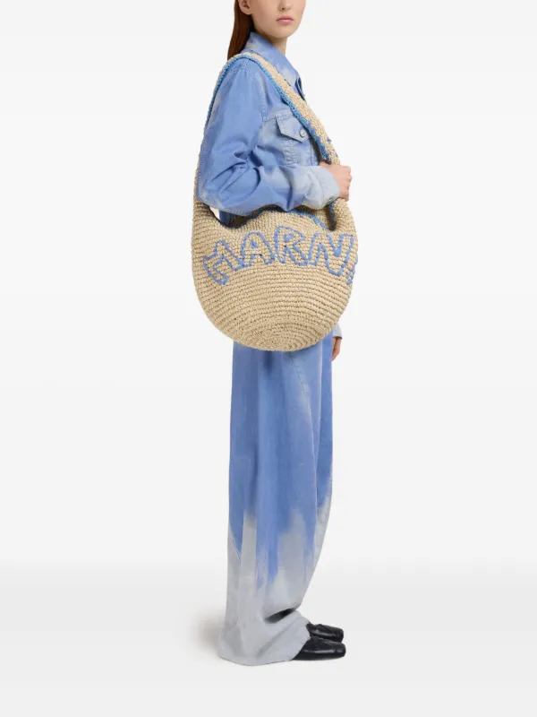 【MARNI】EMBROIDERE LOGO SUMMER SHOPPING BAG 18126722_38501339_600.jpg