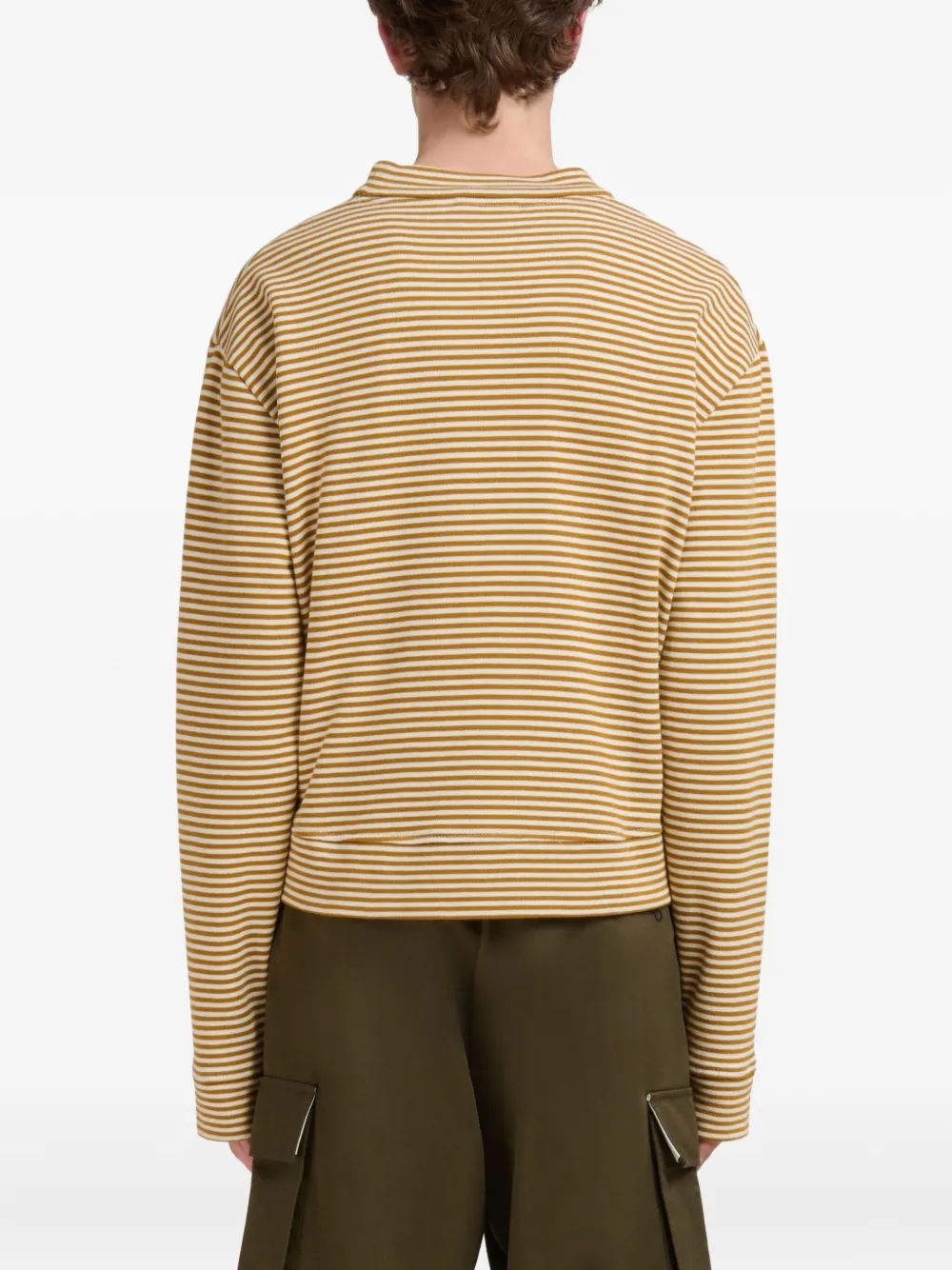 Marni Gestreept vest Beige
