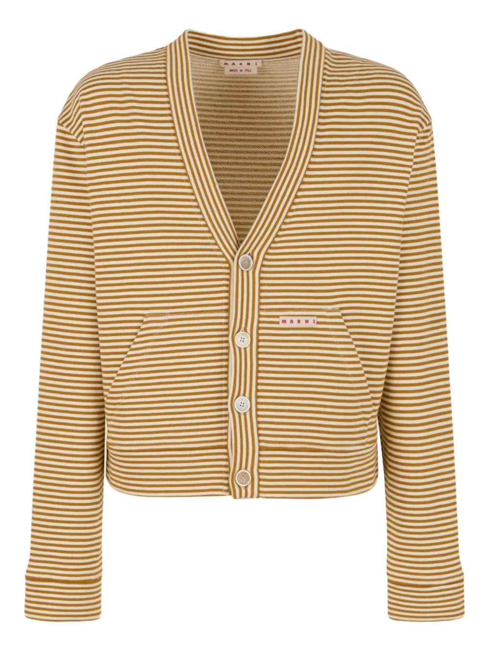 Marni Gestreept vest Beige