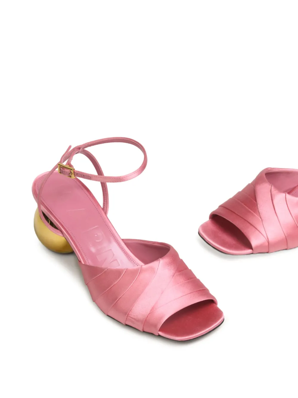 Marni satin sandals Pink