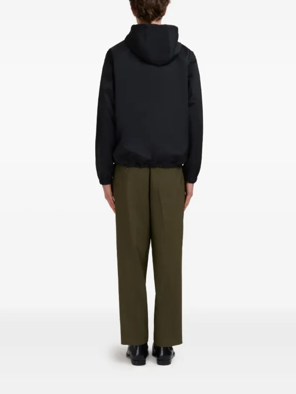 Marni Hooded zip-up Jacket | Black | FARFETCH