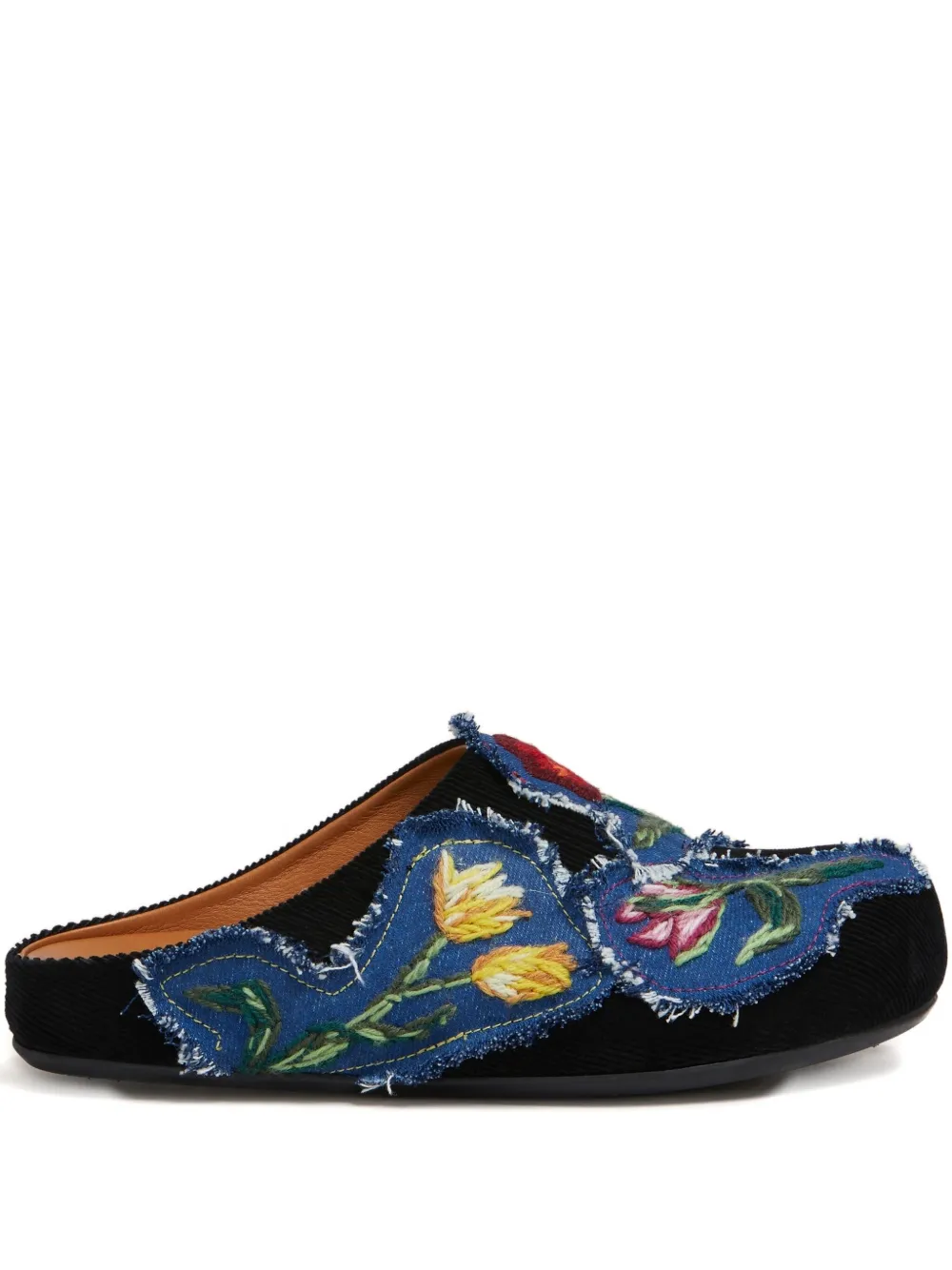 Marni floral-print sandals Black
