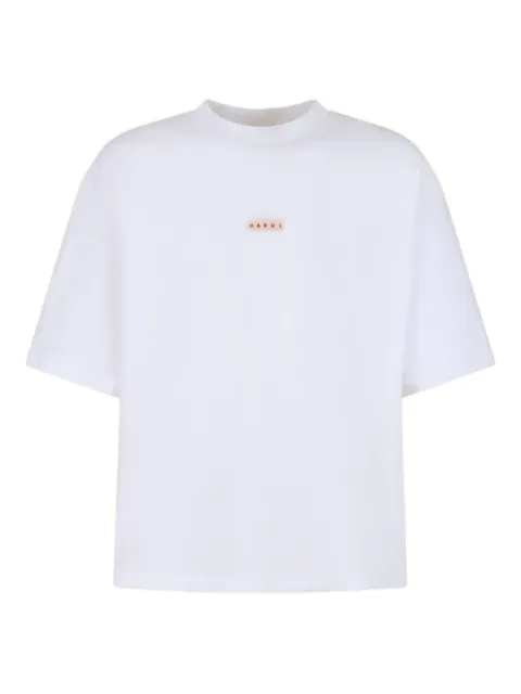 Marni camiseta con logo bordado
