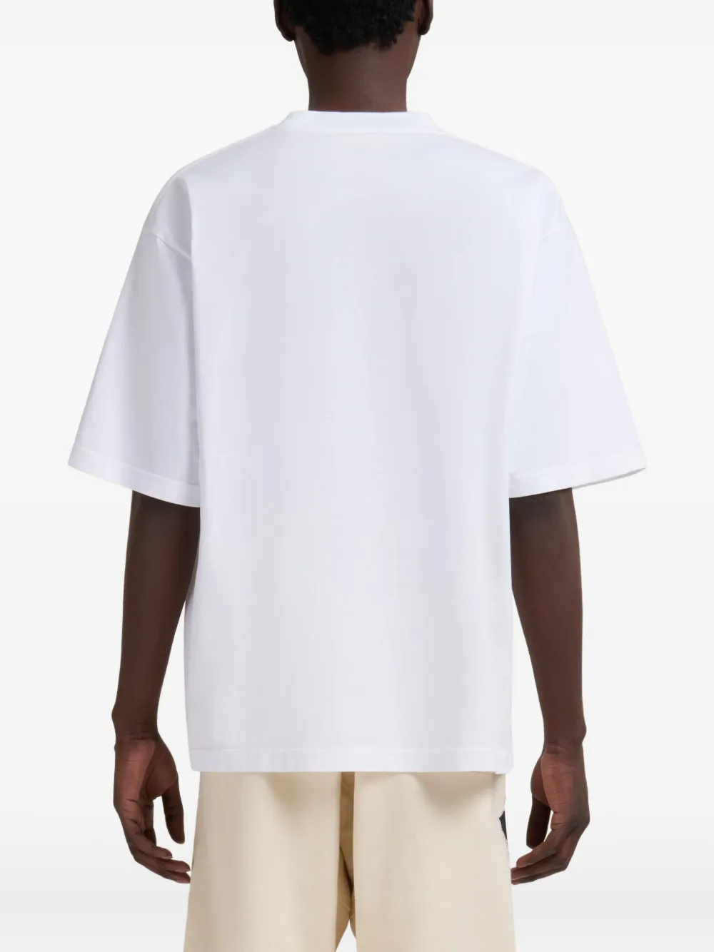 Marni T-shirt met grafische print Wit