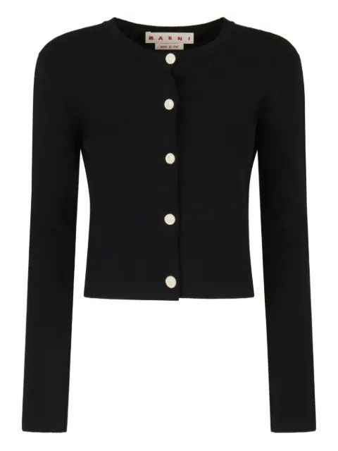 Marni button-front long-sleeve cardigan