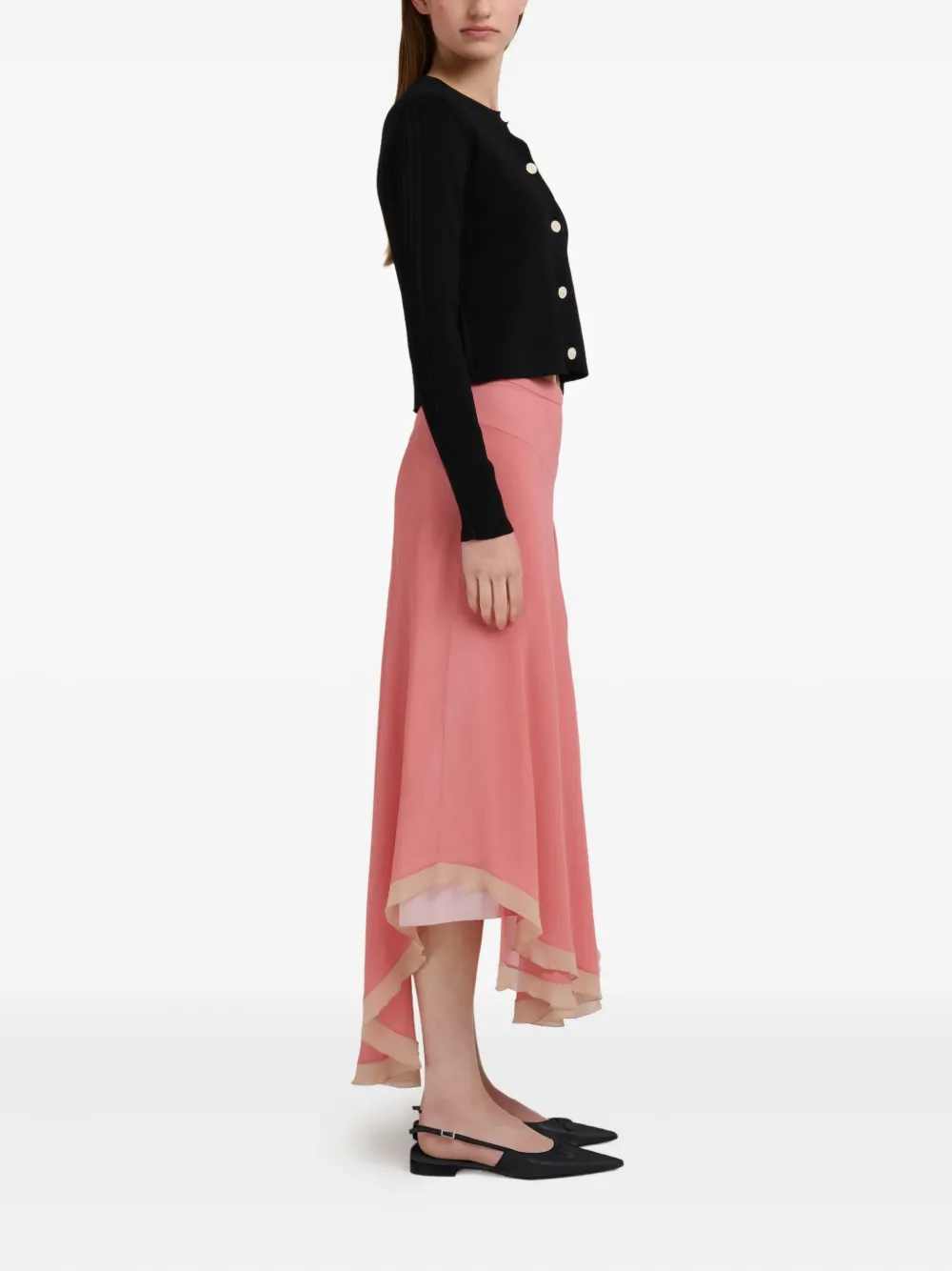 Marni Vest met lange mouwen en knopen Zwart