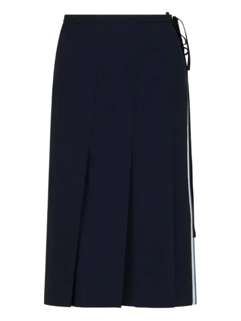 Marni pleated midi skirt