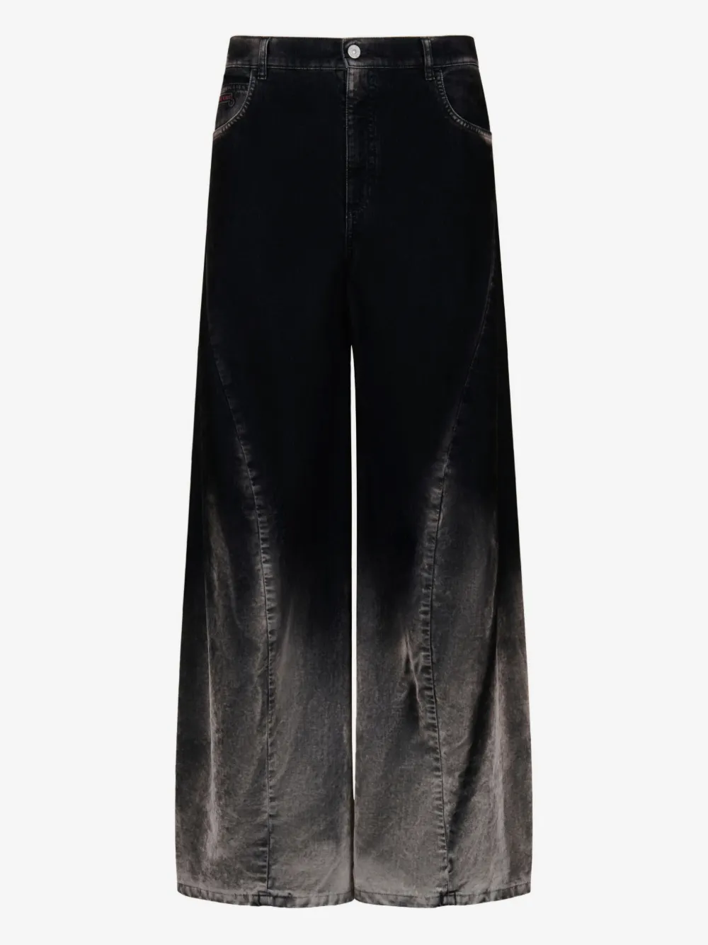 Marni vaqueros con efecto sombreado | negro | Image 1