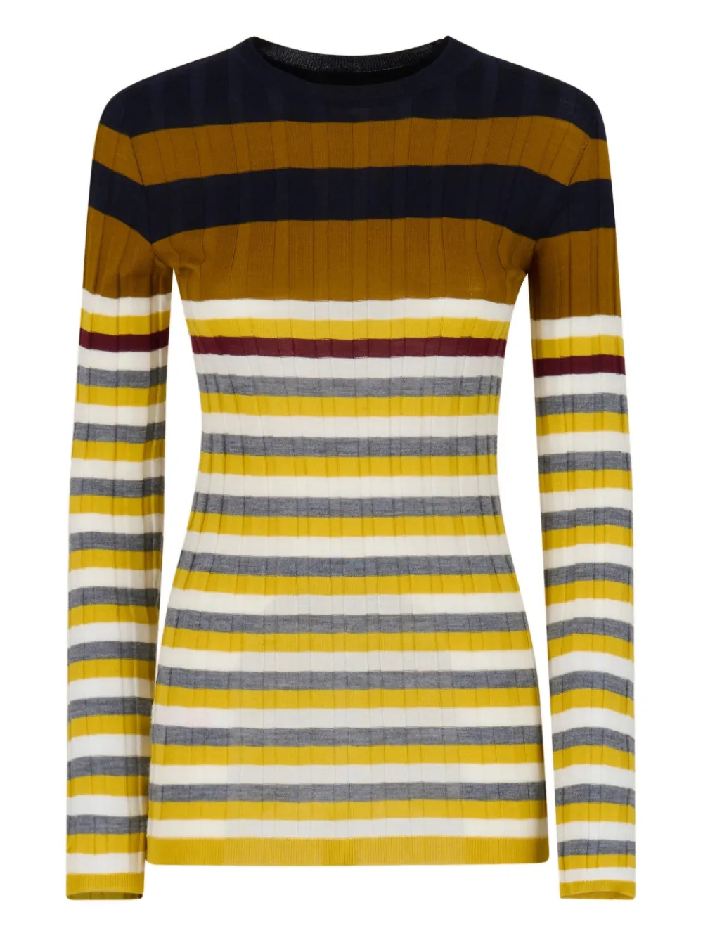 Marni virgin-wool striped sweater | Yellow | Image 1