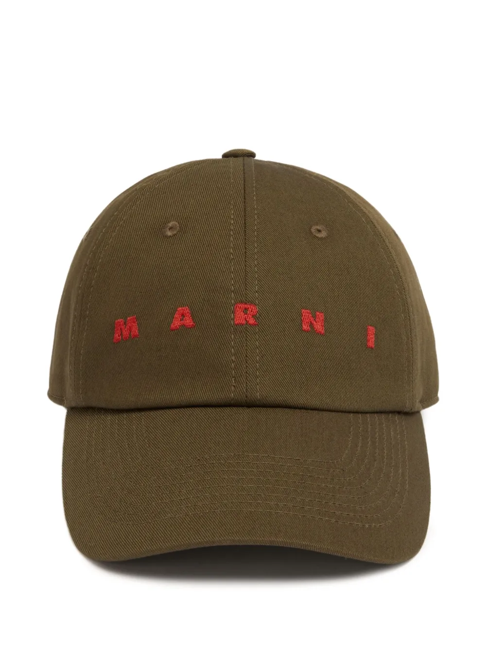 Marni ロゴ キャップ | グリーン | Image 1