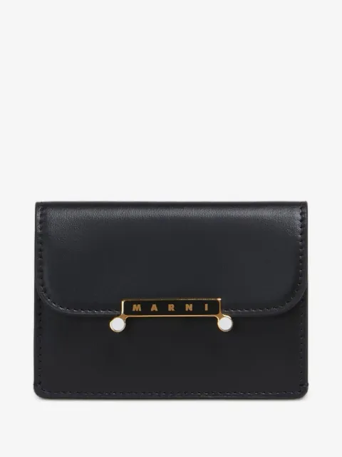Marni leather Envelope card holder