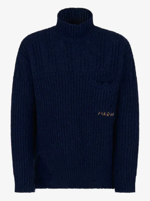Marni ribbed turtleneck sweater