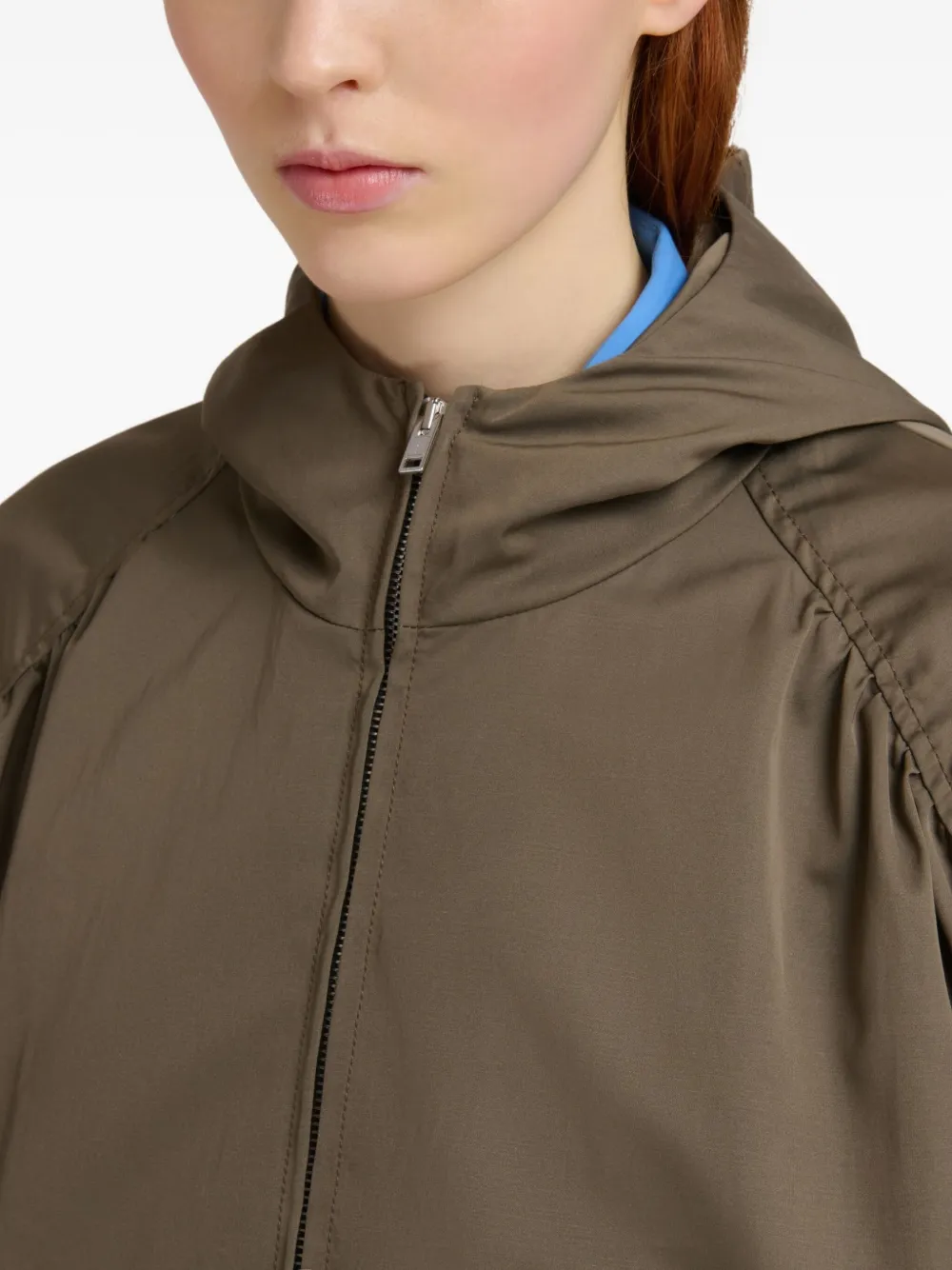 Marni Jack met capuchon Bruin