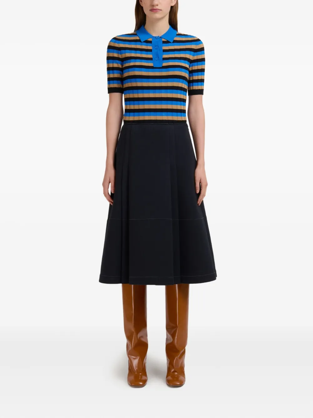 Marni pleated midi skirt | High-Waisted Skirts | Image 2