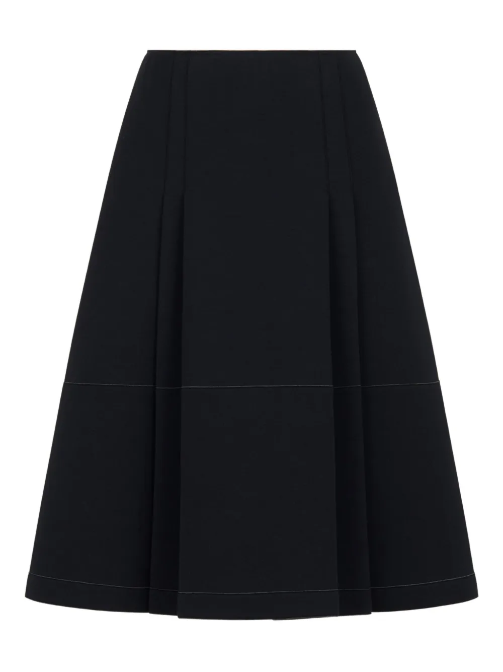 Marni pleated midi skirt | Black | Image 1