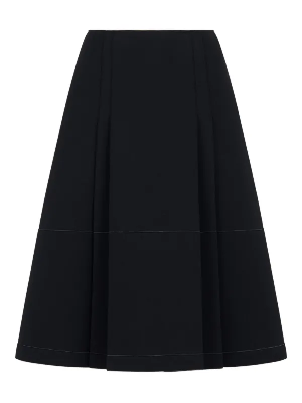 Marni プリーツ スカート | ブラック | FARFETCH JP
