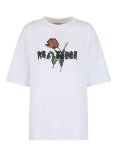 Marni flower-print T-shirt