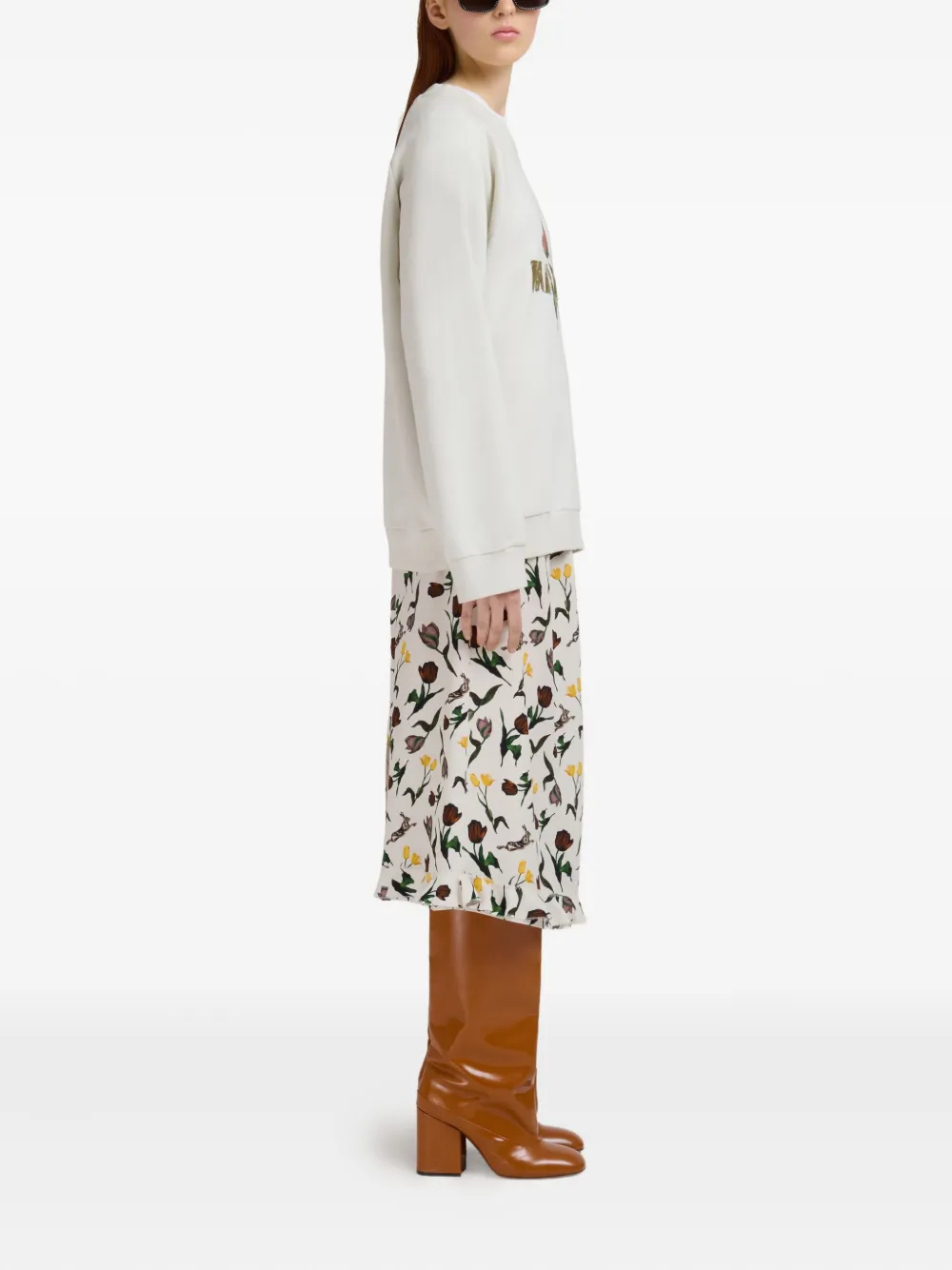 Marni T-shirt a fiori | Top | Image 3