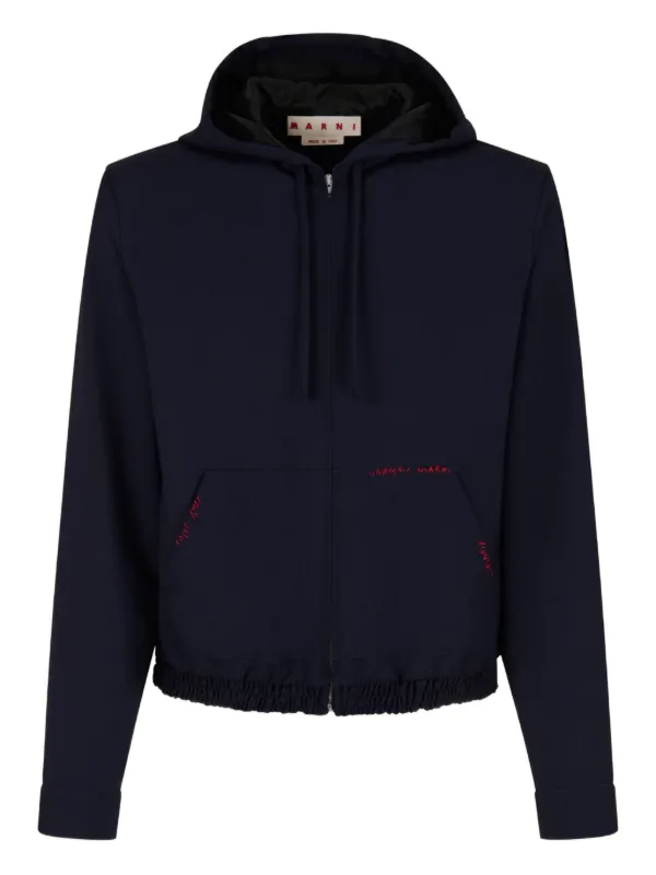 Marni ジップアップ パーカー | FARFETCH JP
